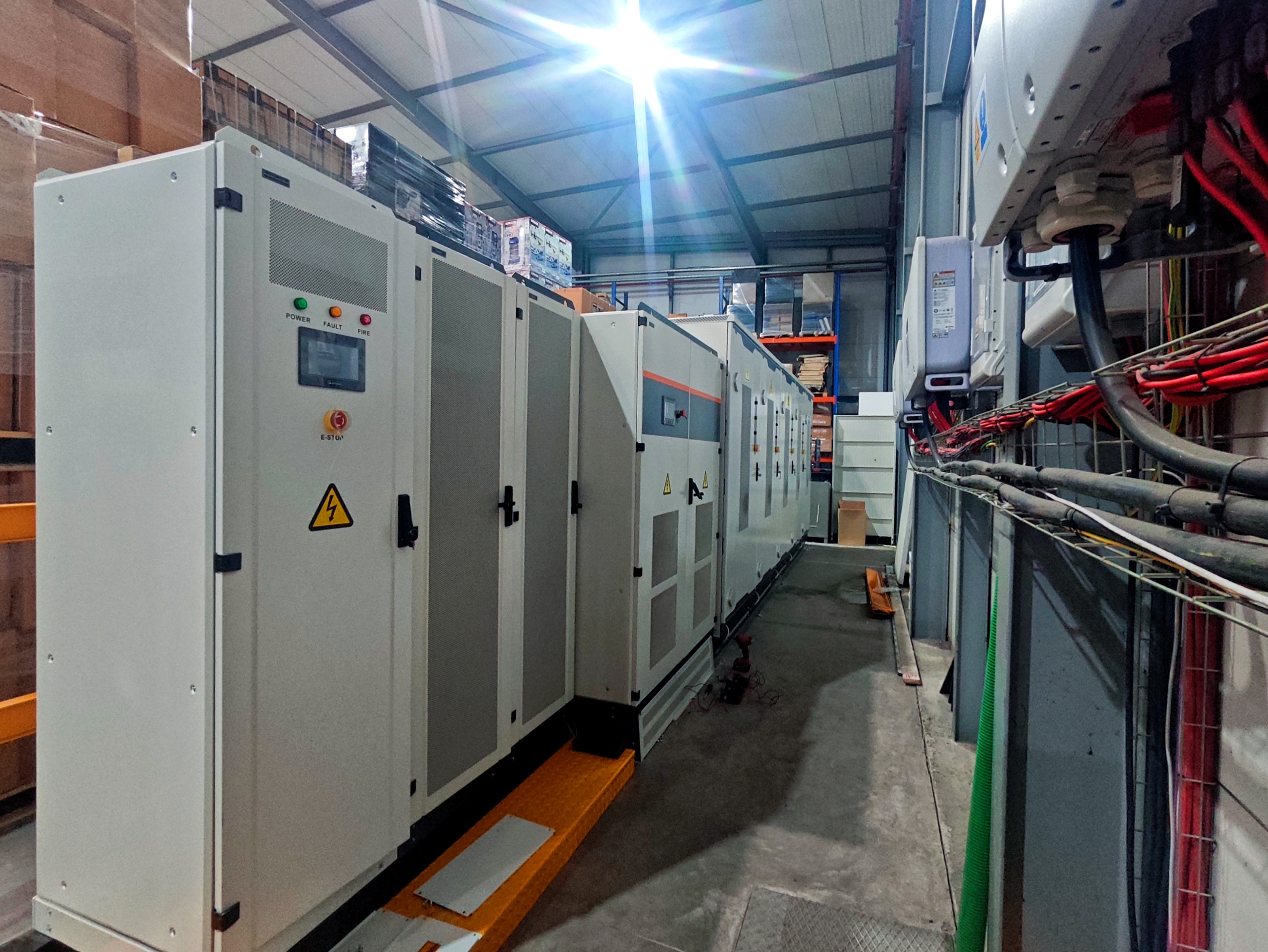Portugal Águeda 500kW/1.075MWh on/off-grid C&I ESS